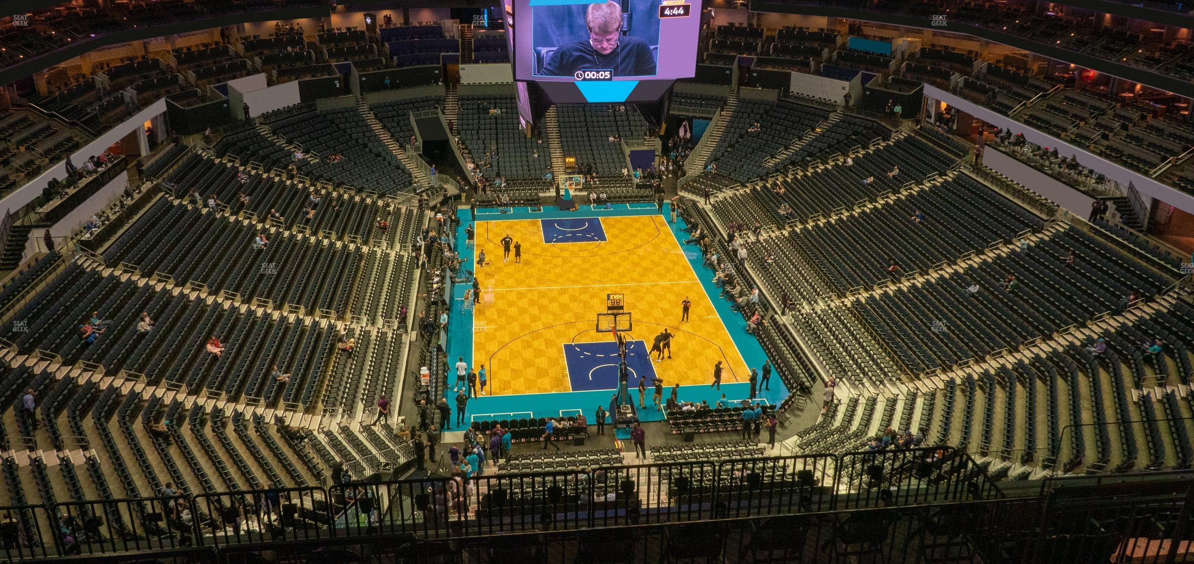 Seating view for Spectrum Center Section 201