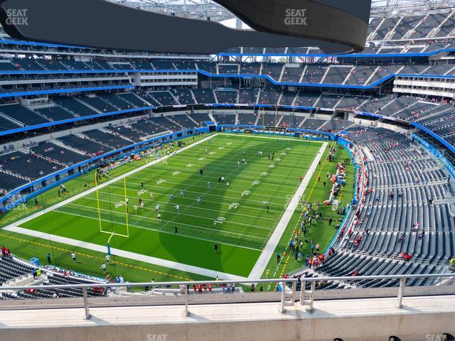 Seating view for SoFi Stadium Section 339