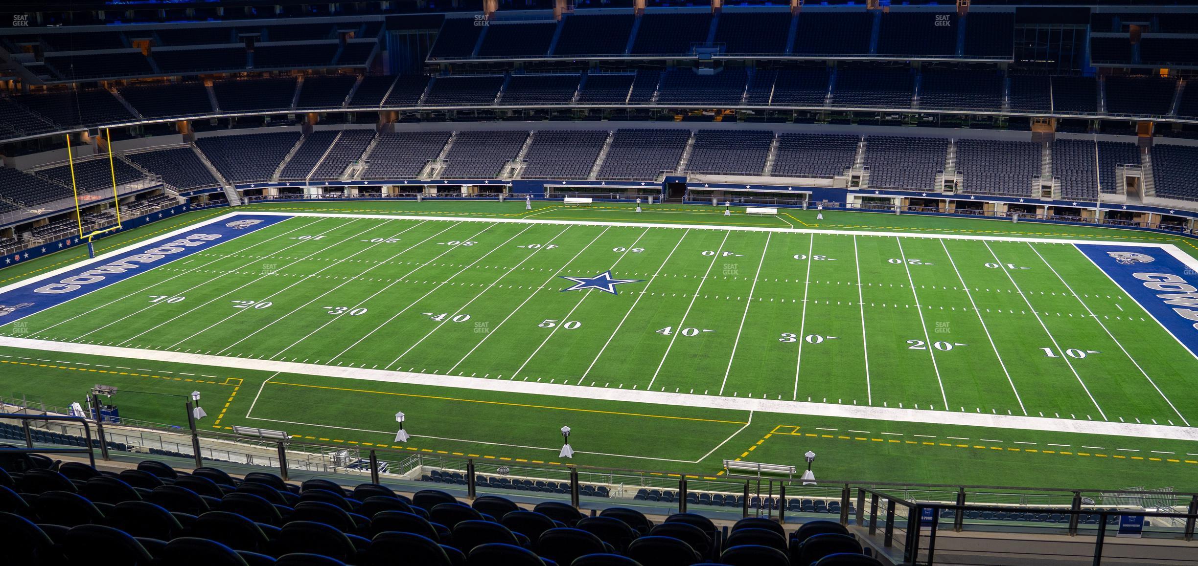 Seating view for AT&T Stadium Section C 334