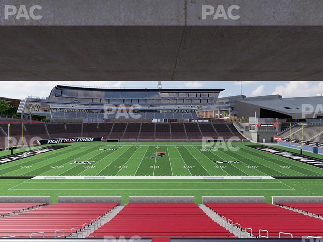 Seating view for Nippert Stadium Section 106