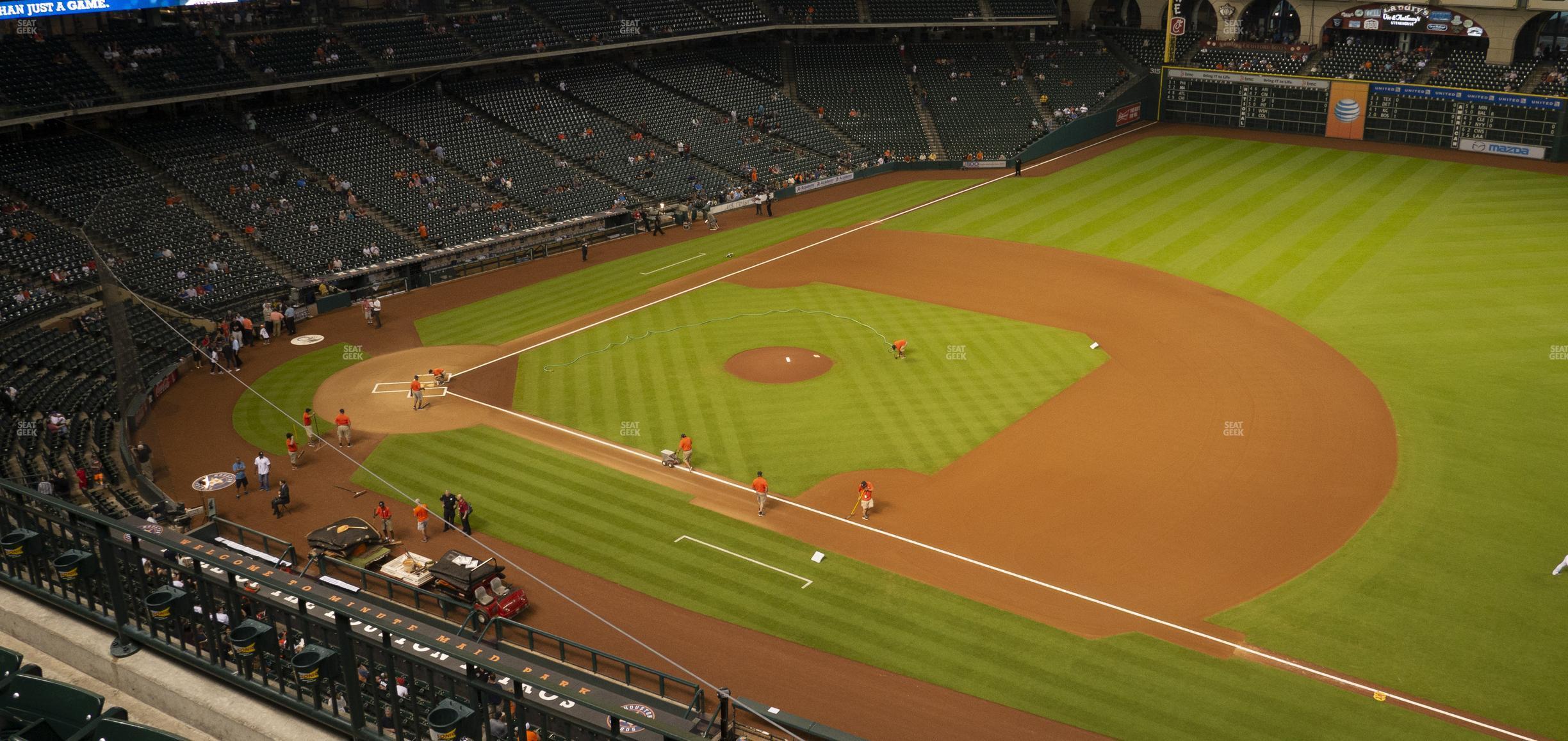 Seating view for Minute Maid Park Section 328