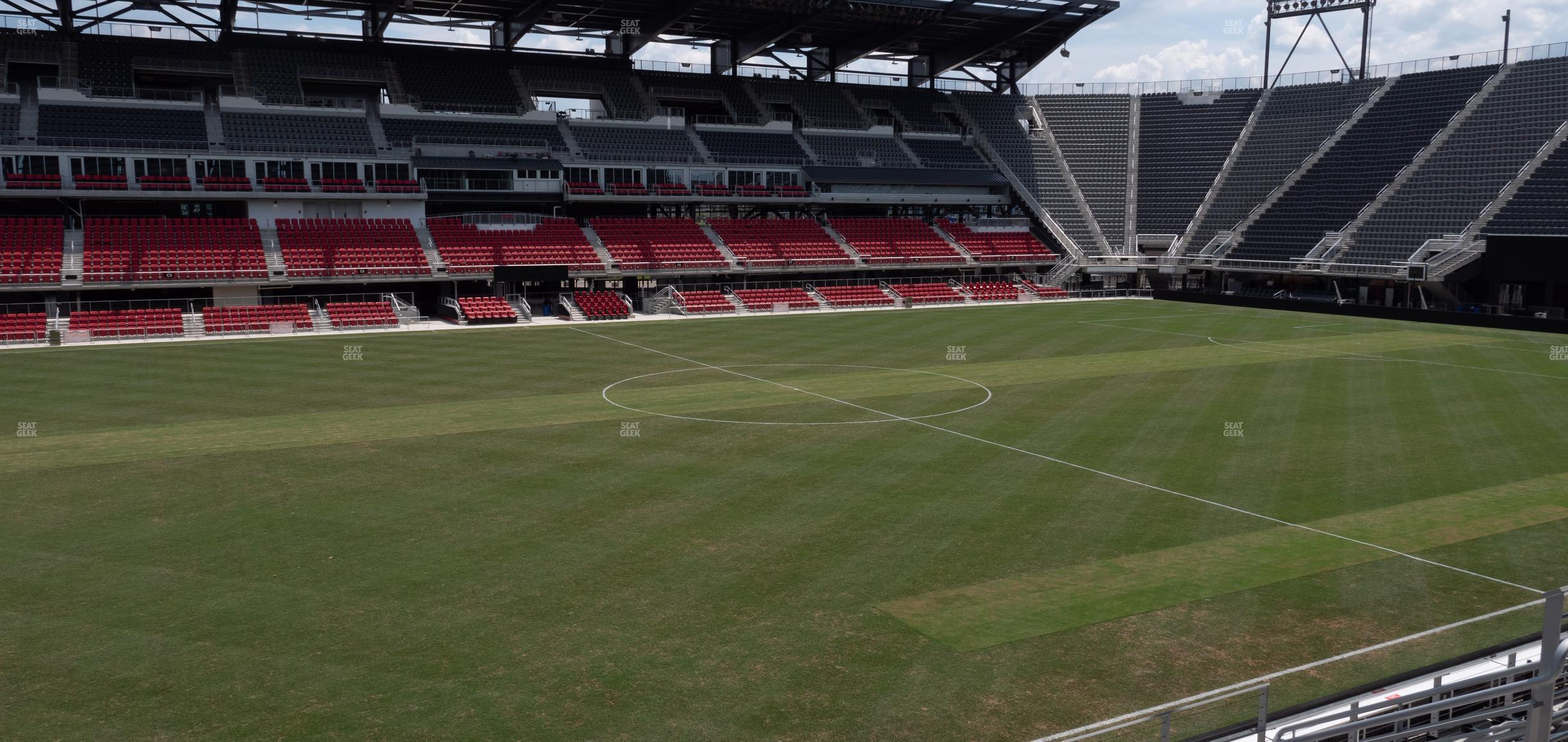 Seating view for Audi Field Section 129