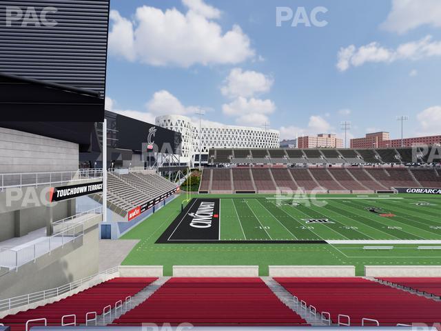 Seating view for Nippert Stadium Section 126