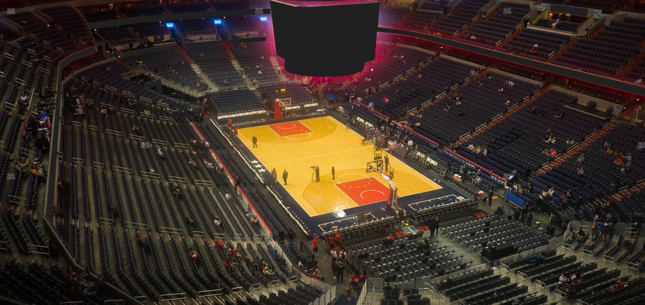 Seating view for Capital One Arena Section 423