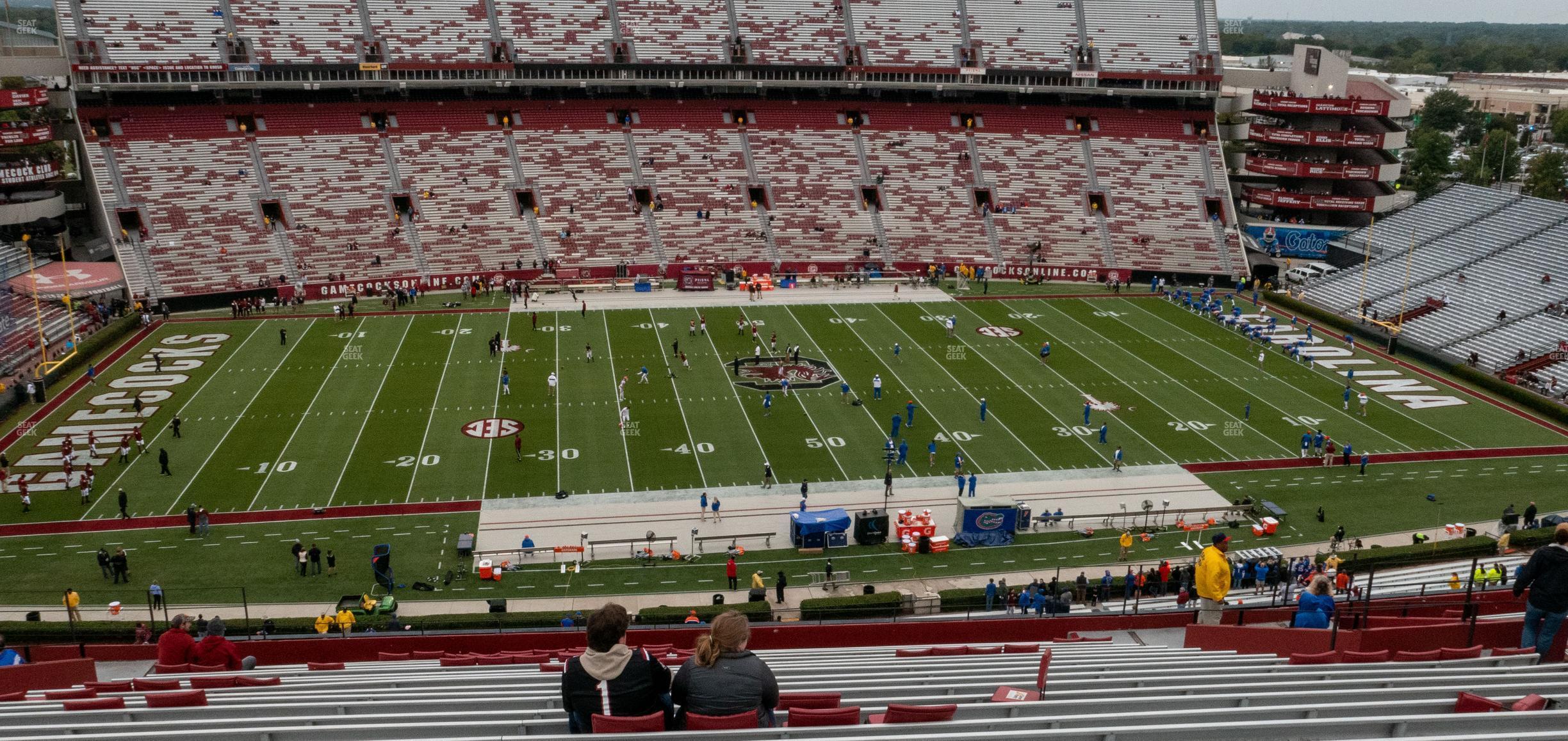 Seating view for Williams Brice Stadium Section 504