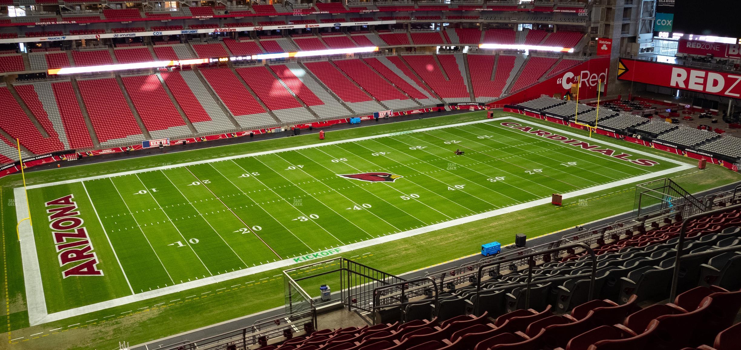 Seating view for State Farm Stadium Section Terrace 418