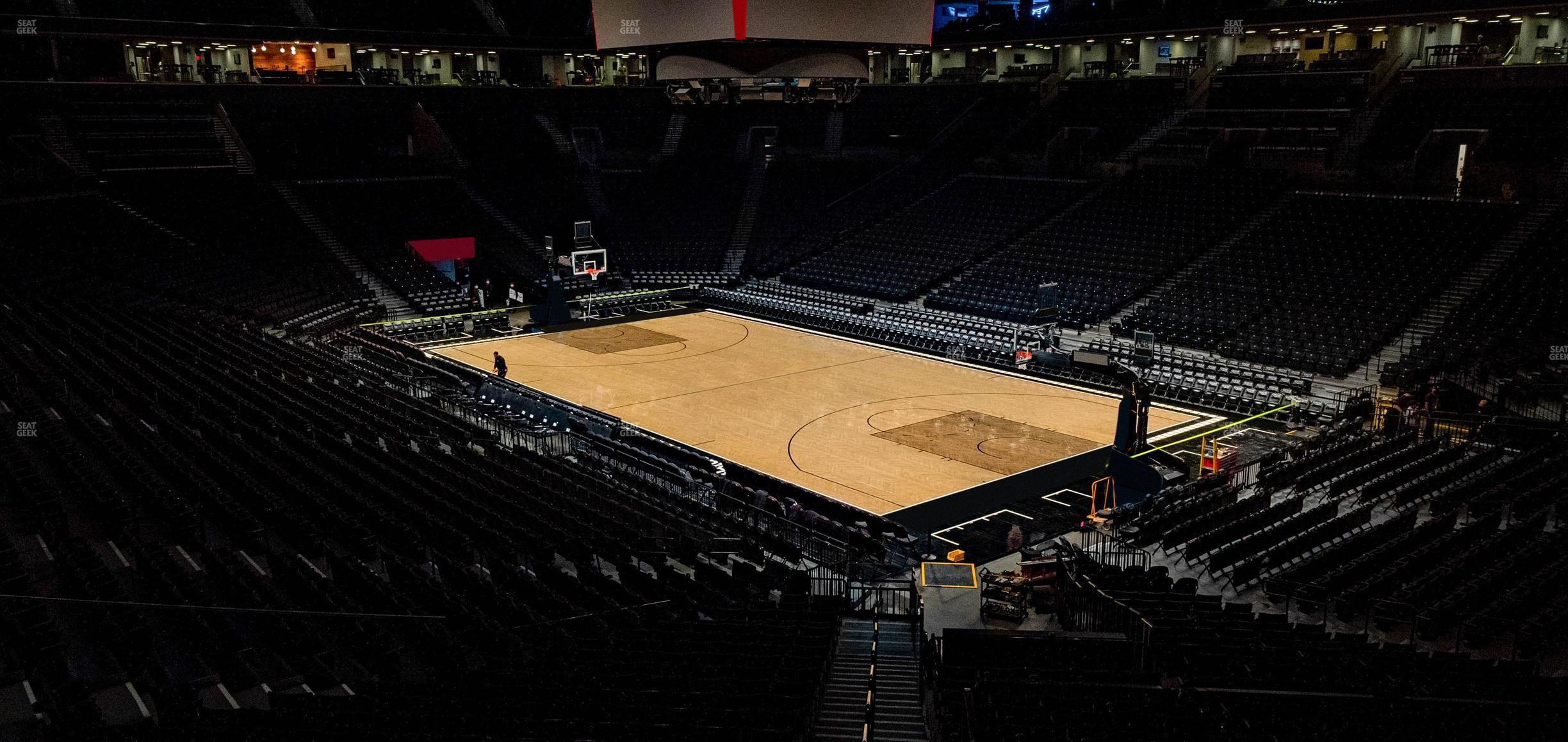 Seating view for Barclays Center Section 104