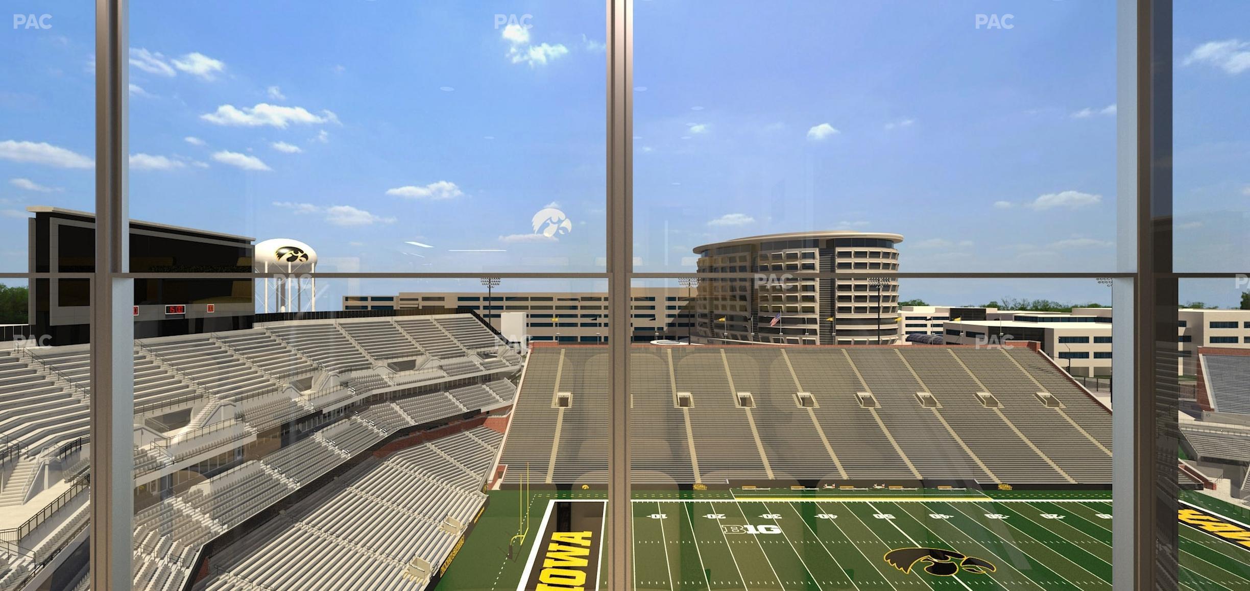 Seating view for Kinnick Stadium Section Suite 319