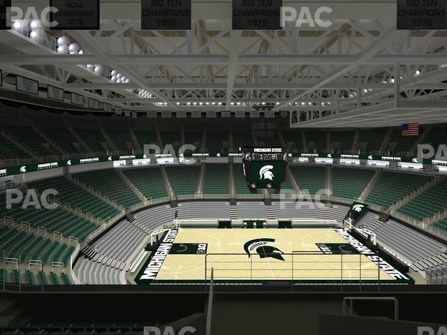 Seating view for Jack Breslin Student Events Center Section 228