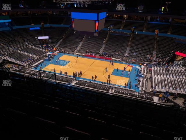 Seating view for Paycom Center Section 307