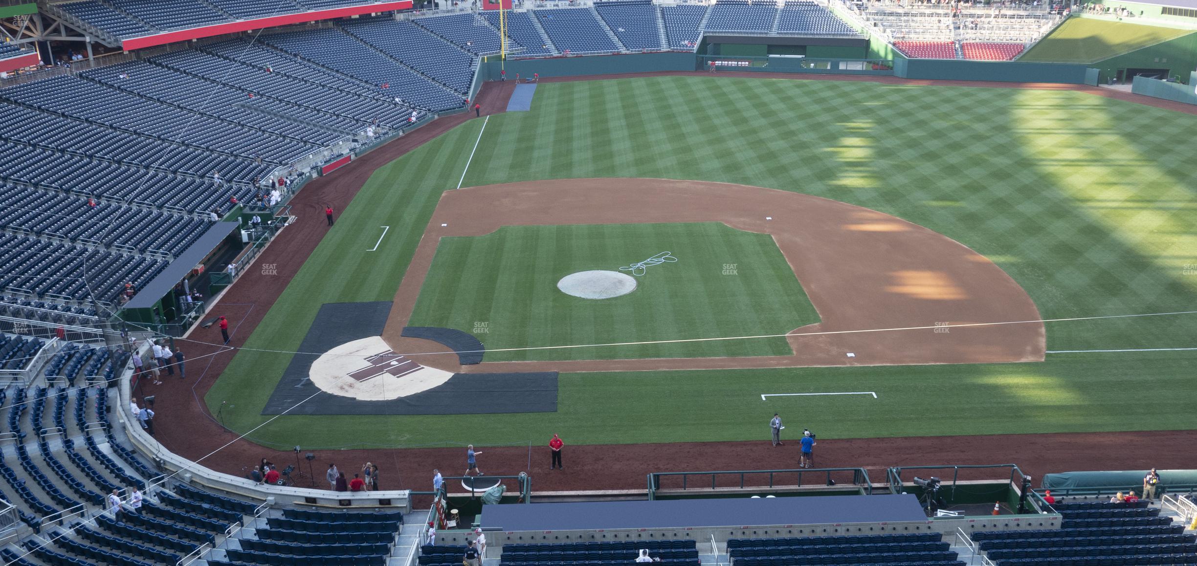 Seating view for Nationals Park Section 318