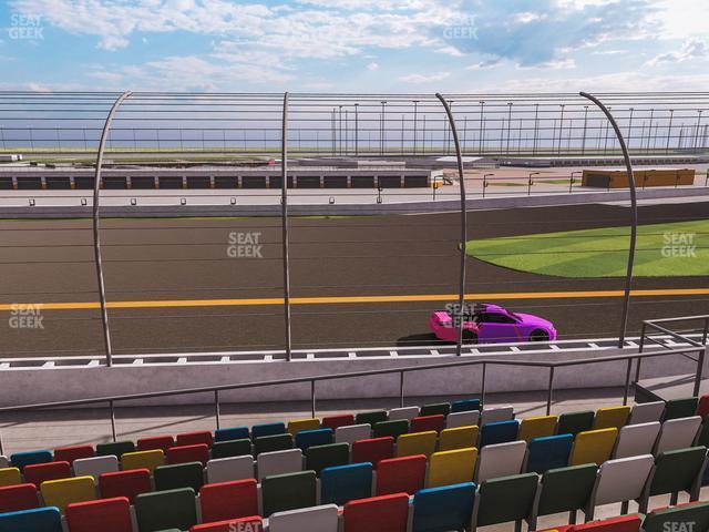 Seating view for Daytona International Speedway Section Front 131