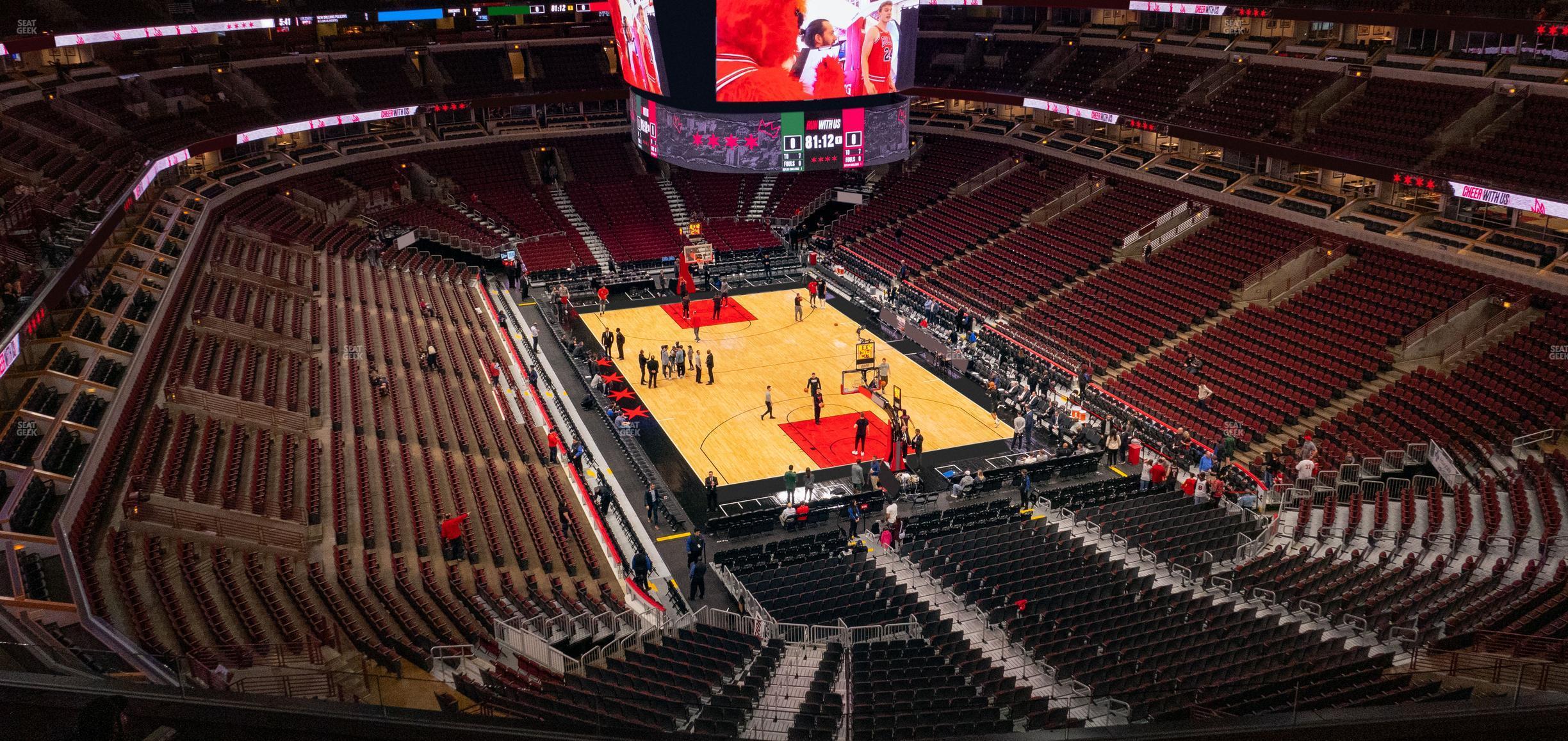 Seating view for United Center Section 311