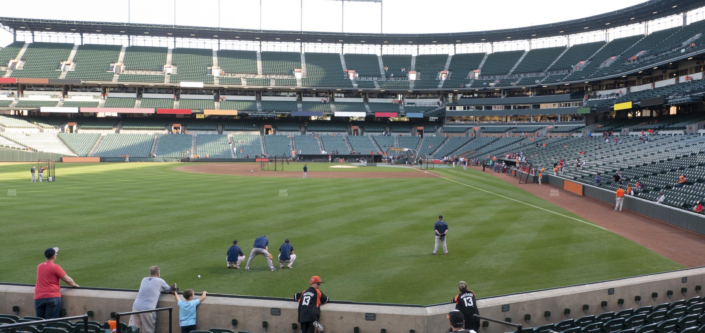 Seating view for Oriole Park at Camden Yards Section 78