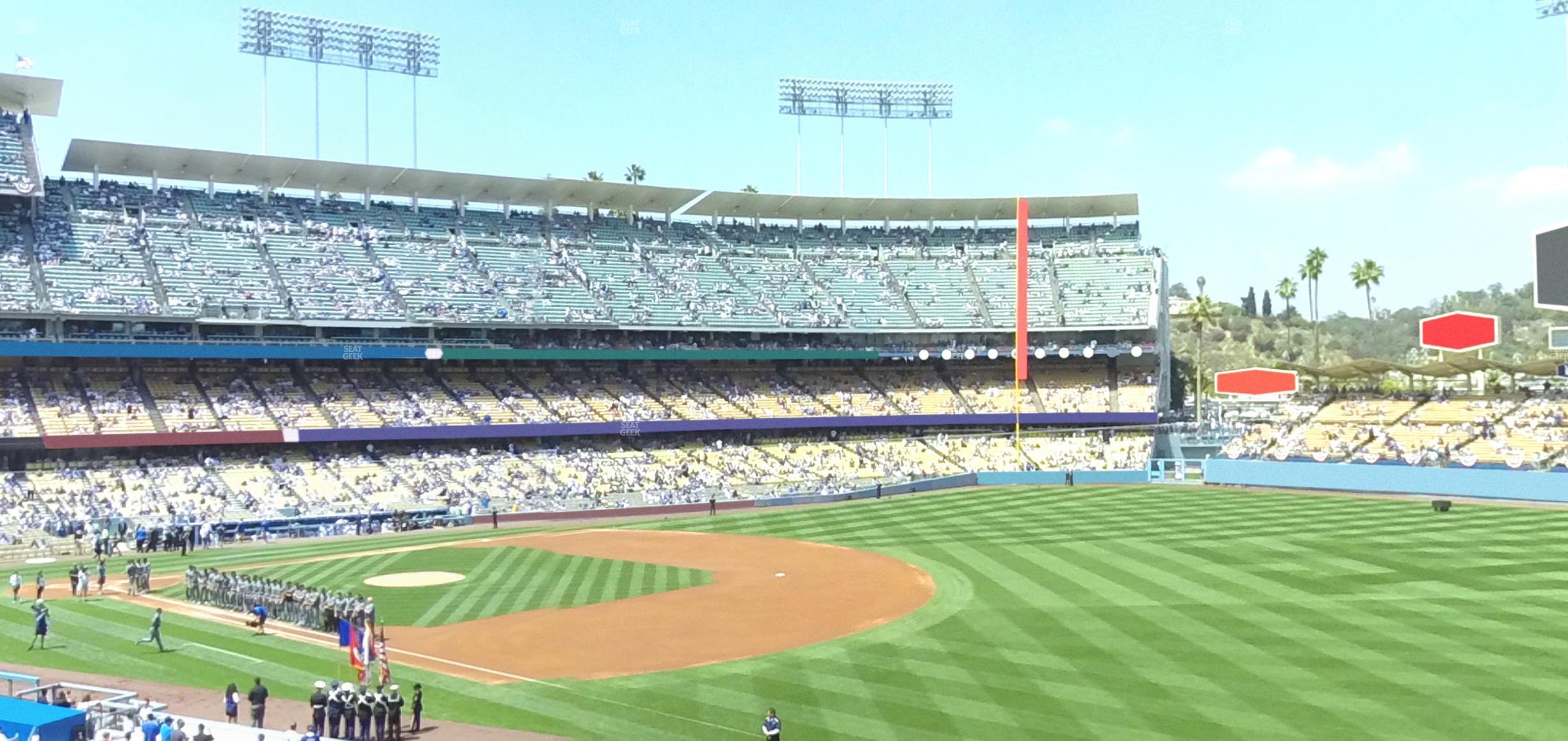 Seating view for Dodger Stadium Section 154 Lg