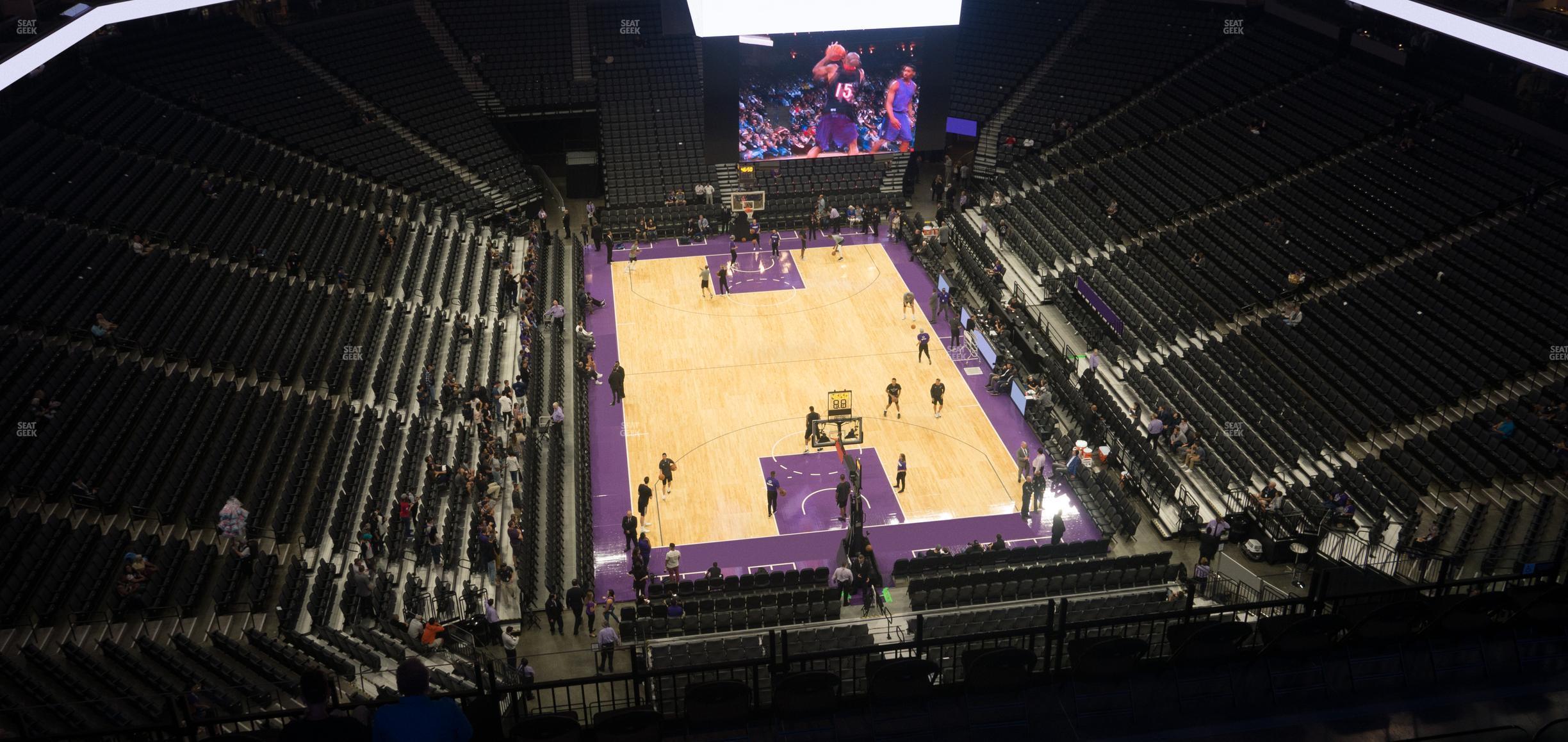 Seating view for Golden 1 Center Section 212