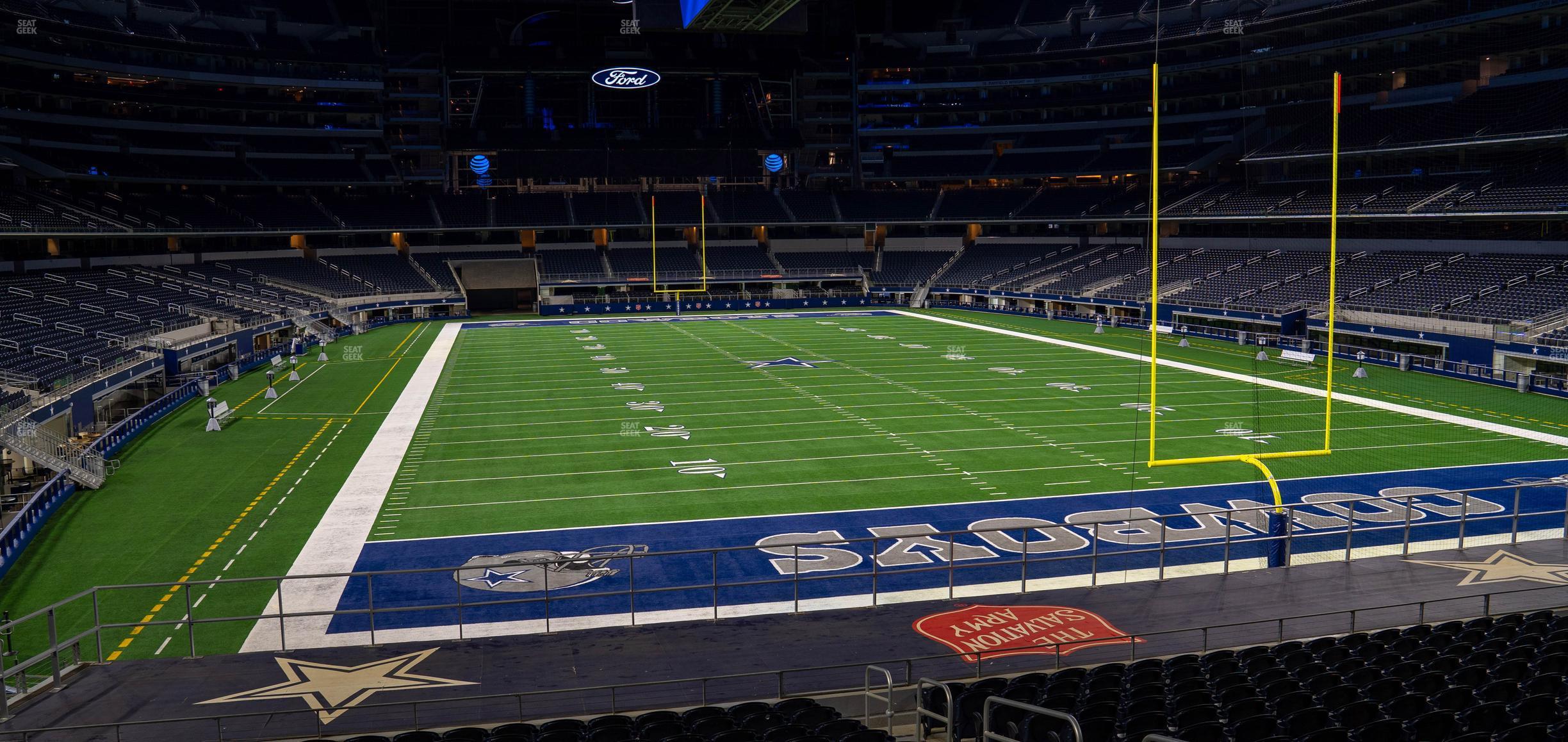 Seating view for AT&T Stadium Section Hall Of Fame Suite 243