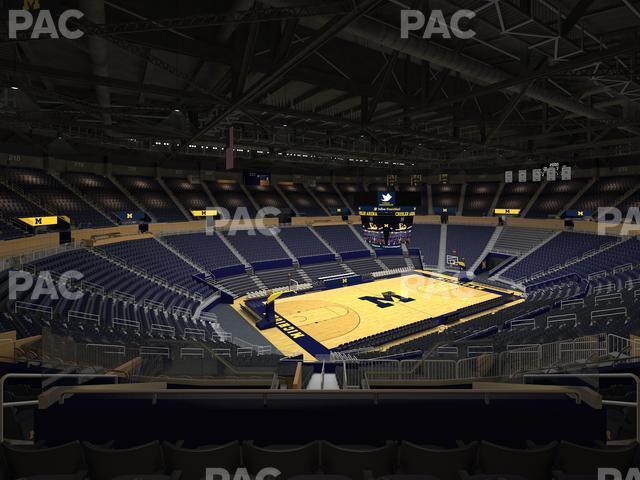 Seating view for Crisler Center Section 209