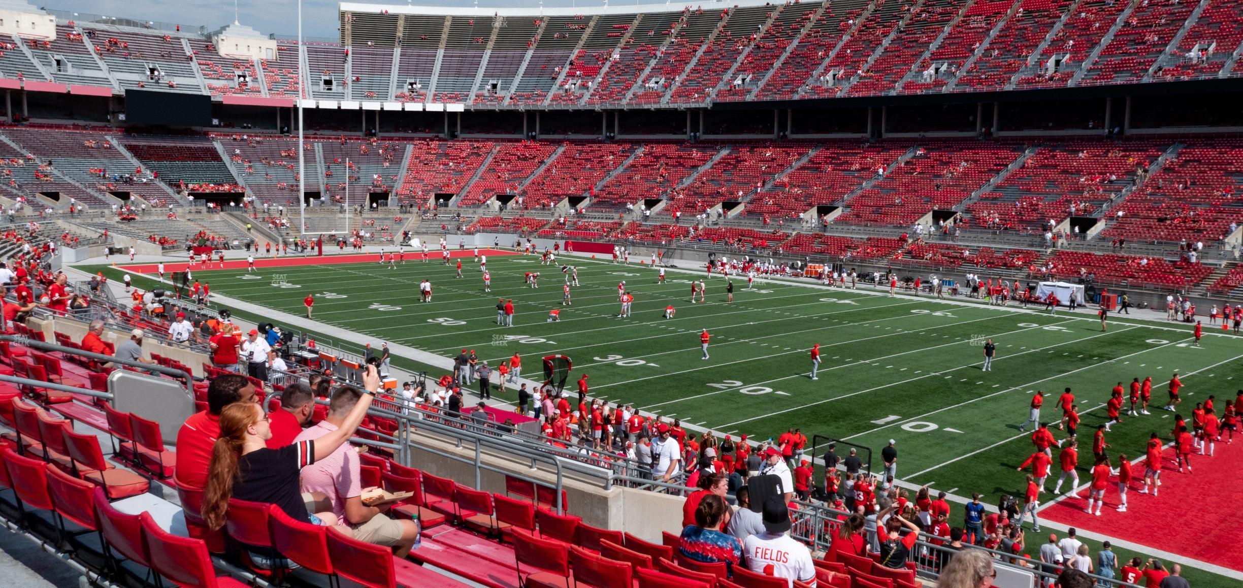 Seating view for Ohio Stadium Section 27 A