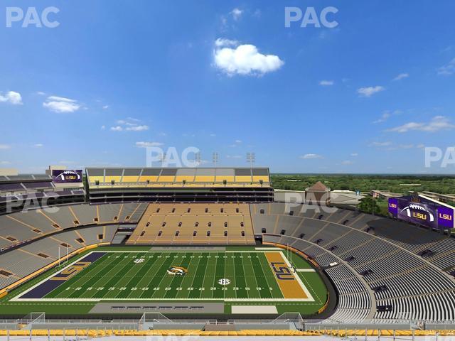 Seating view for Tiger Stadium Section 633