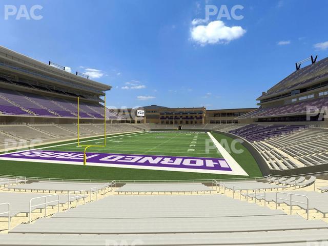 Seating view for Amon G Carter Stadium Section 113