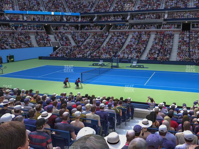 Seating view for Arthur Ashe Stadium Section 22