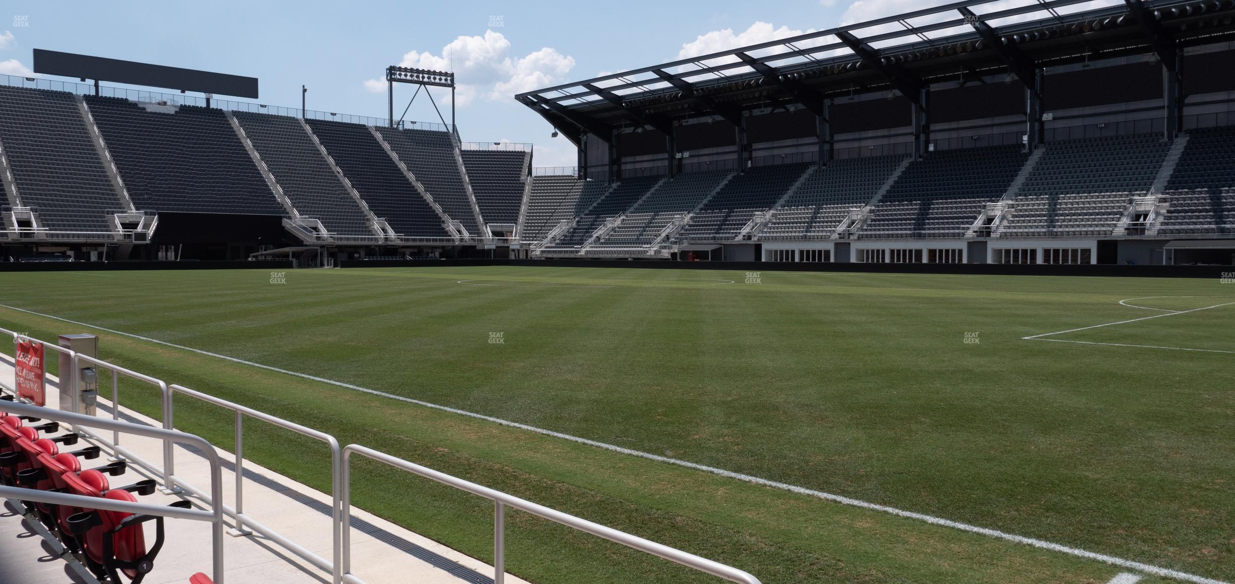 Seating view for Audi Field Section Field 2