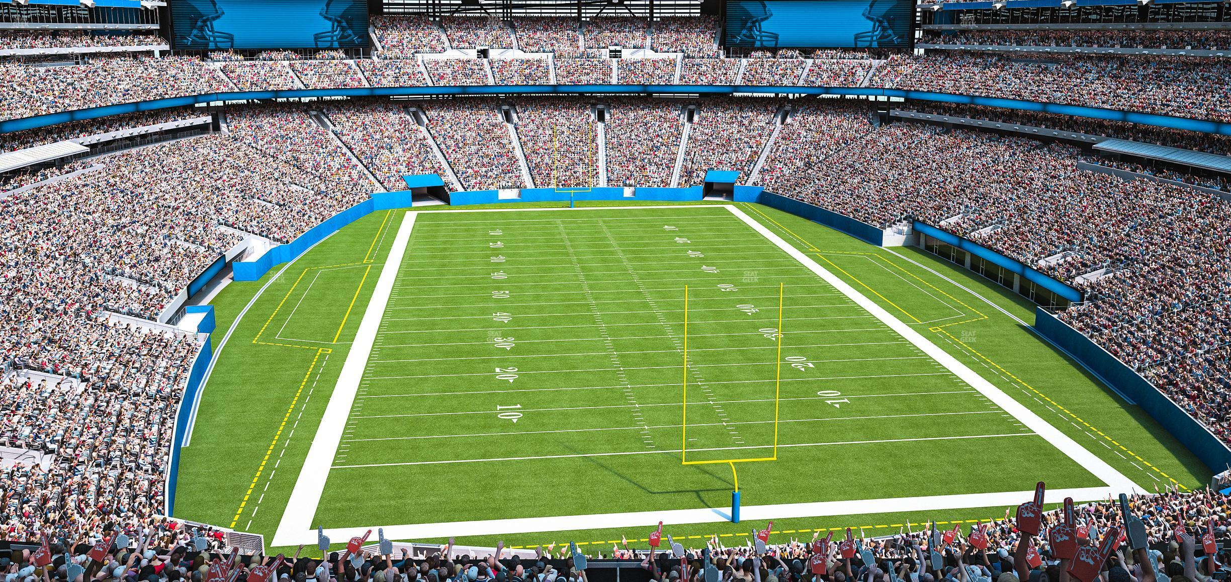 Seating view for MetLife Stadium Section 227 B