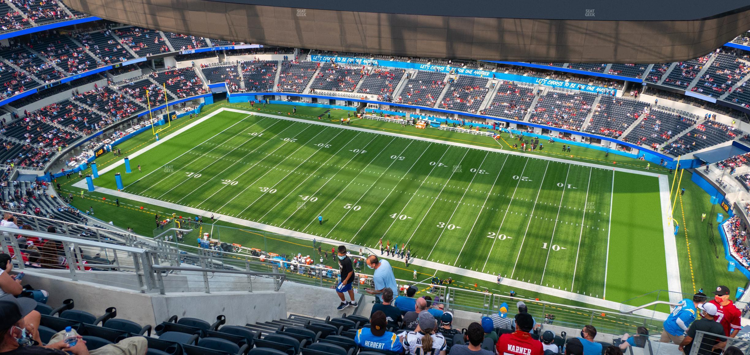 Seating view for SoFi Stadium Section 517