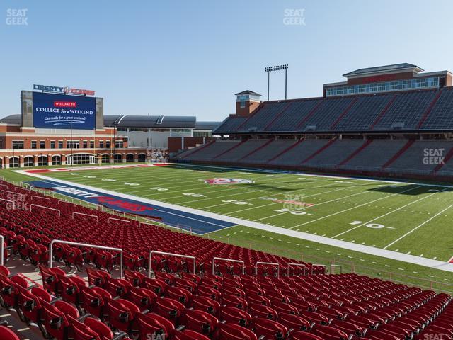 Seating view for Williams Stadium Section 101