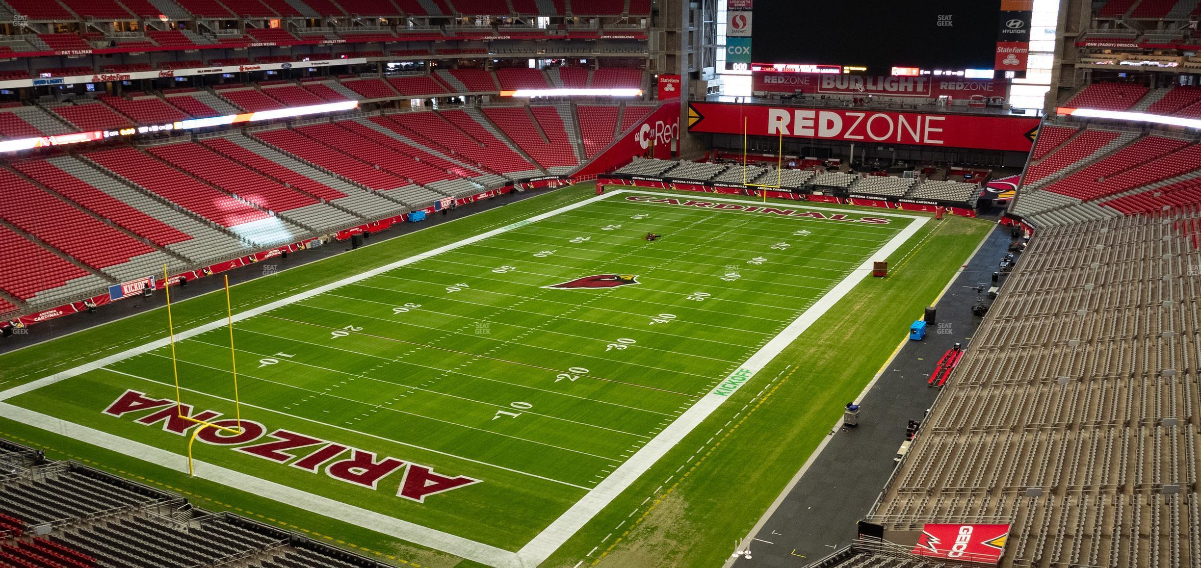 Seating view for State Farm Stadium Section Ring Of Honor Wc 423