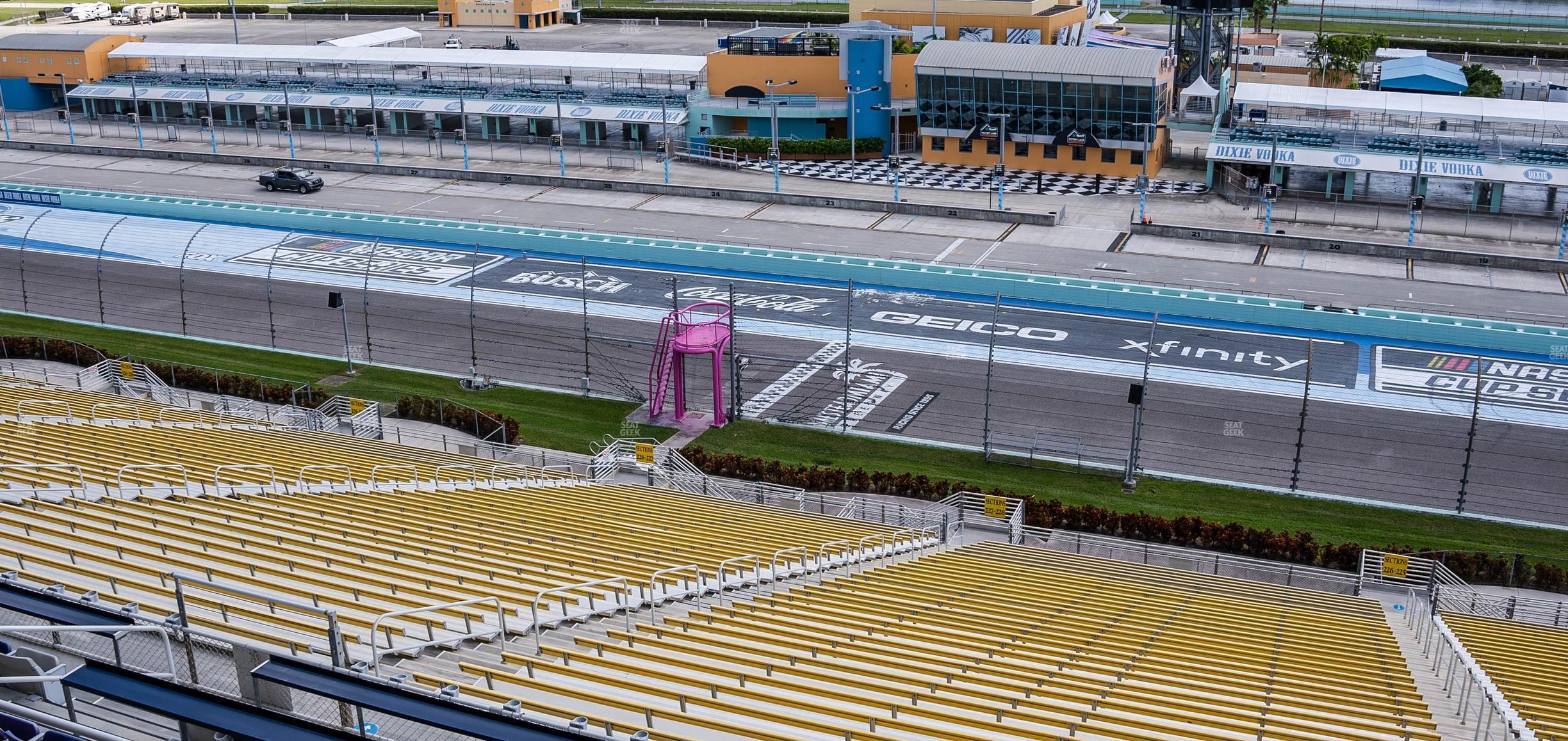 Seating view for Homestead-Miami Speedway Section Skybox Suite 4