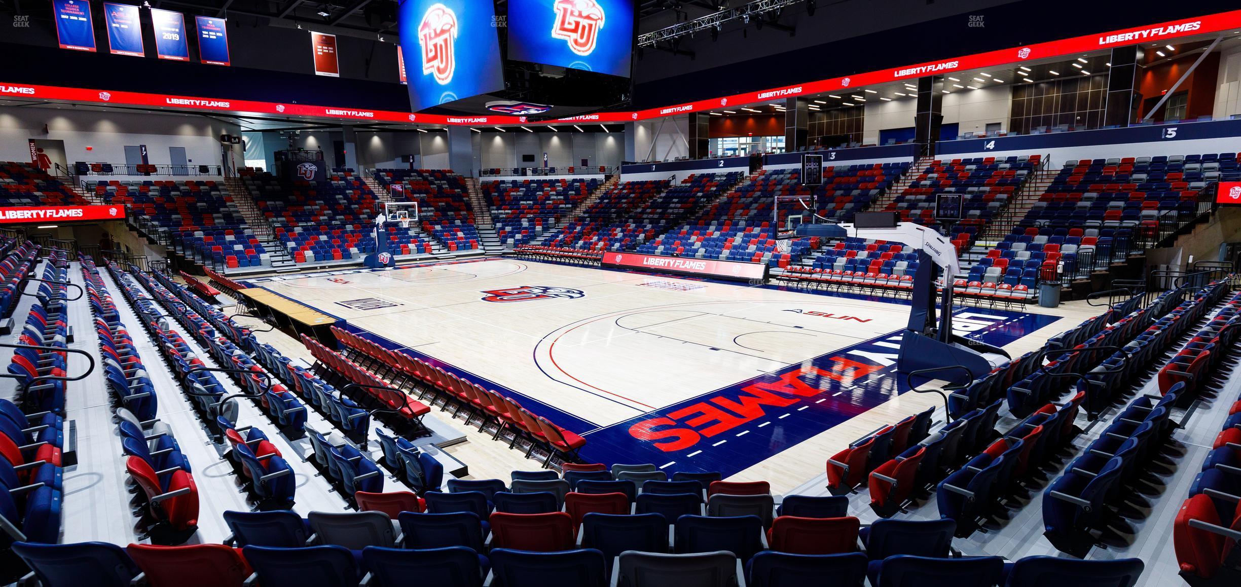 Seating view for Liberty Arena Section 10