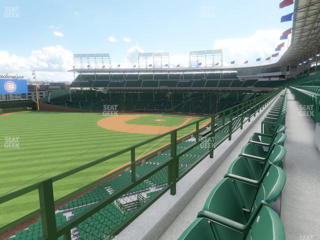 Seating view for Wrigley Field Section 303 Left