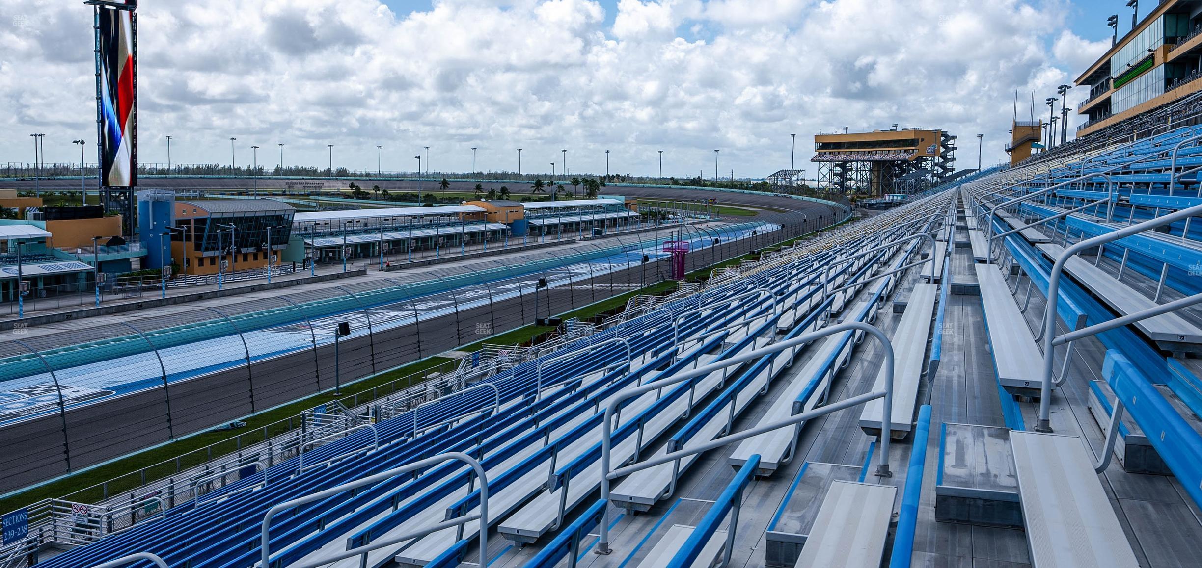 Seating view for Homestead-Miami Speedway Section 240