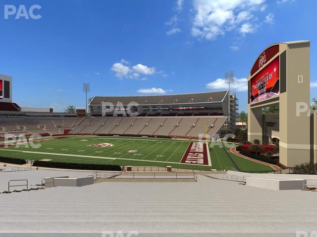 Seating view for Davis Wade Stadium Section 2