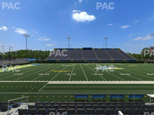 Seating view for Delaware Stadium Section West Ada 5