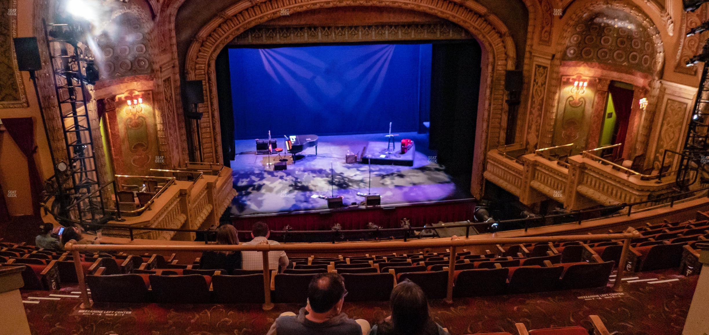 Seating view for Paramount Theatre Austin Section Balcony Left Center