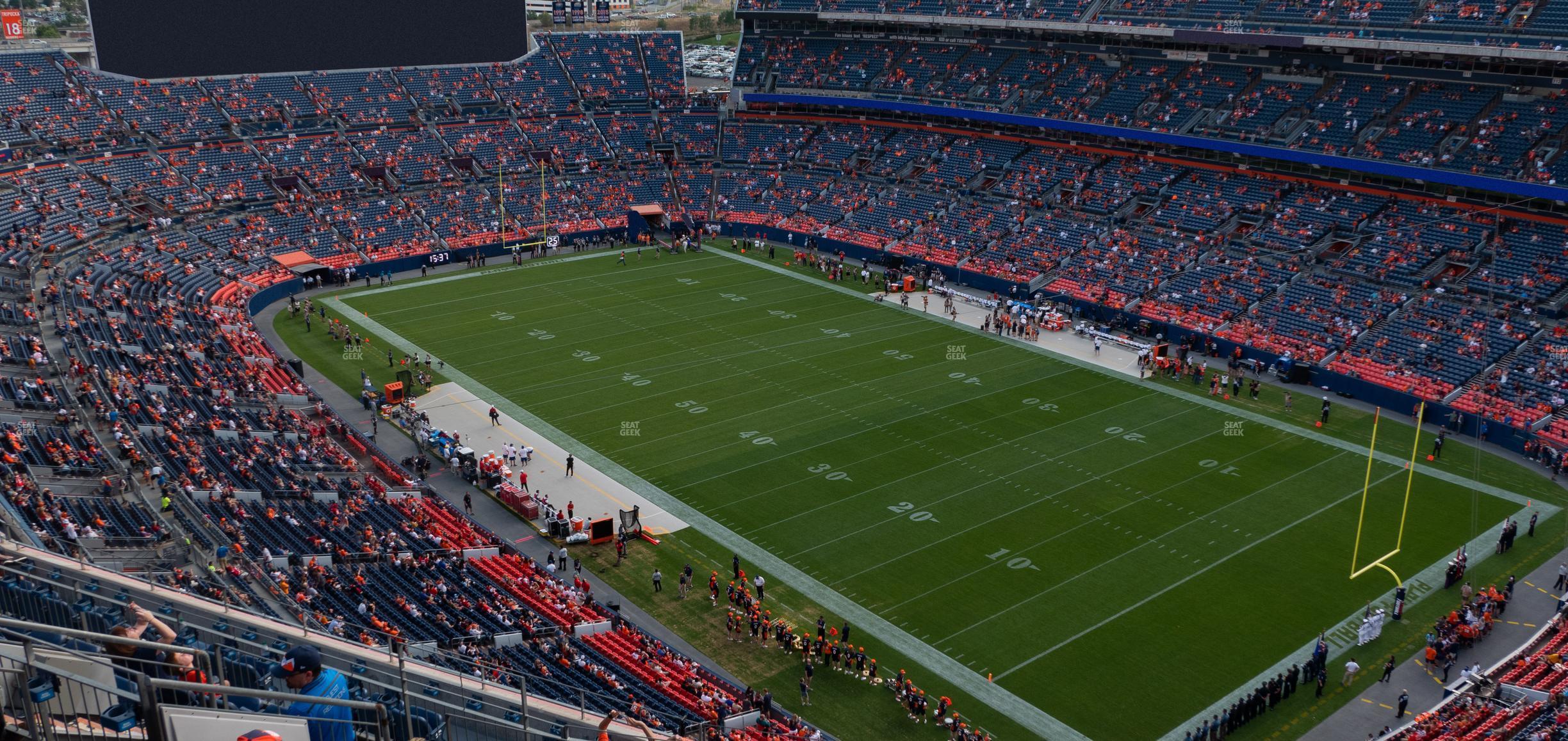 Seating view for Empower Field at Mile High Section 527