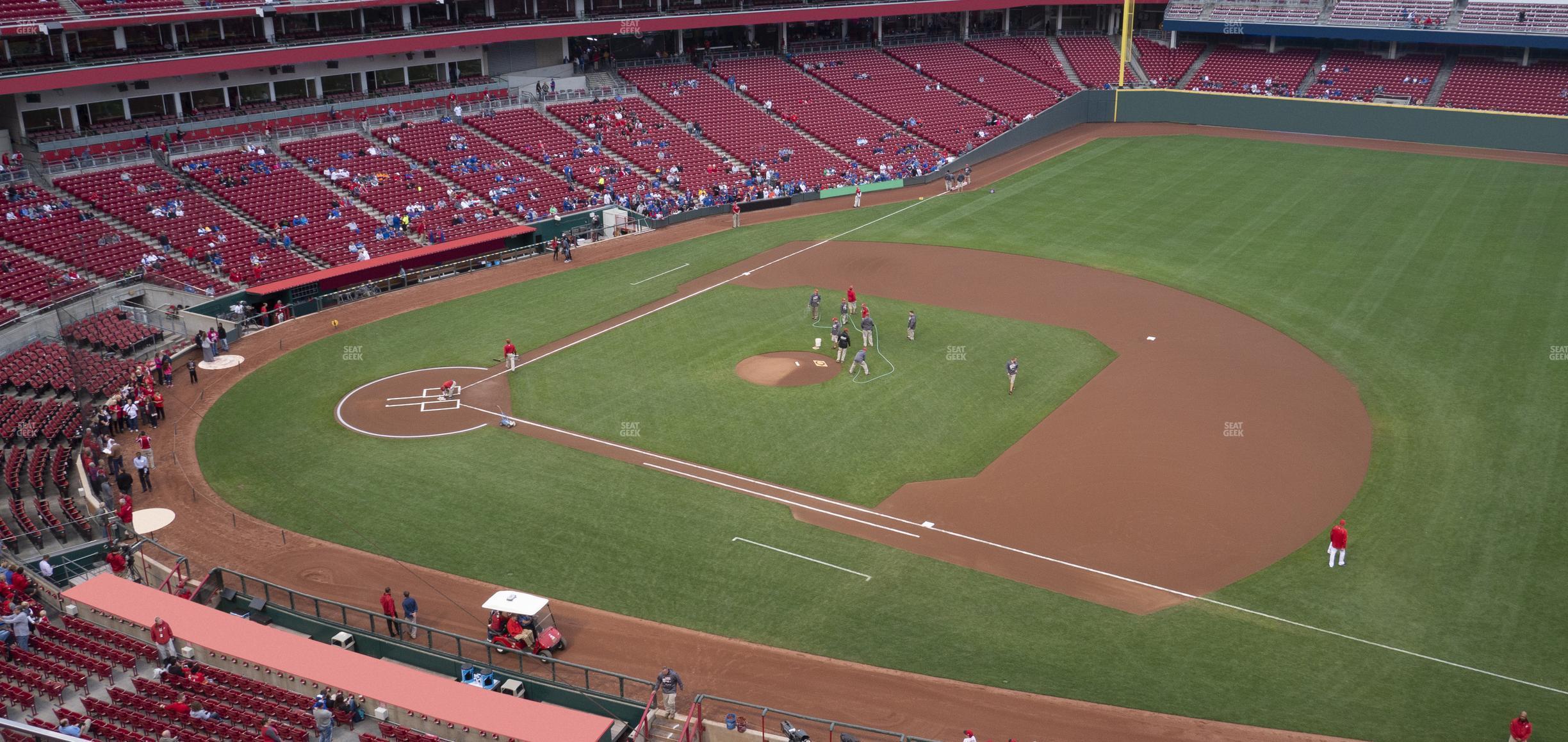 Seating view for Great American Ball Park Section 432