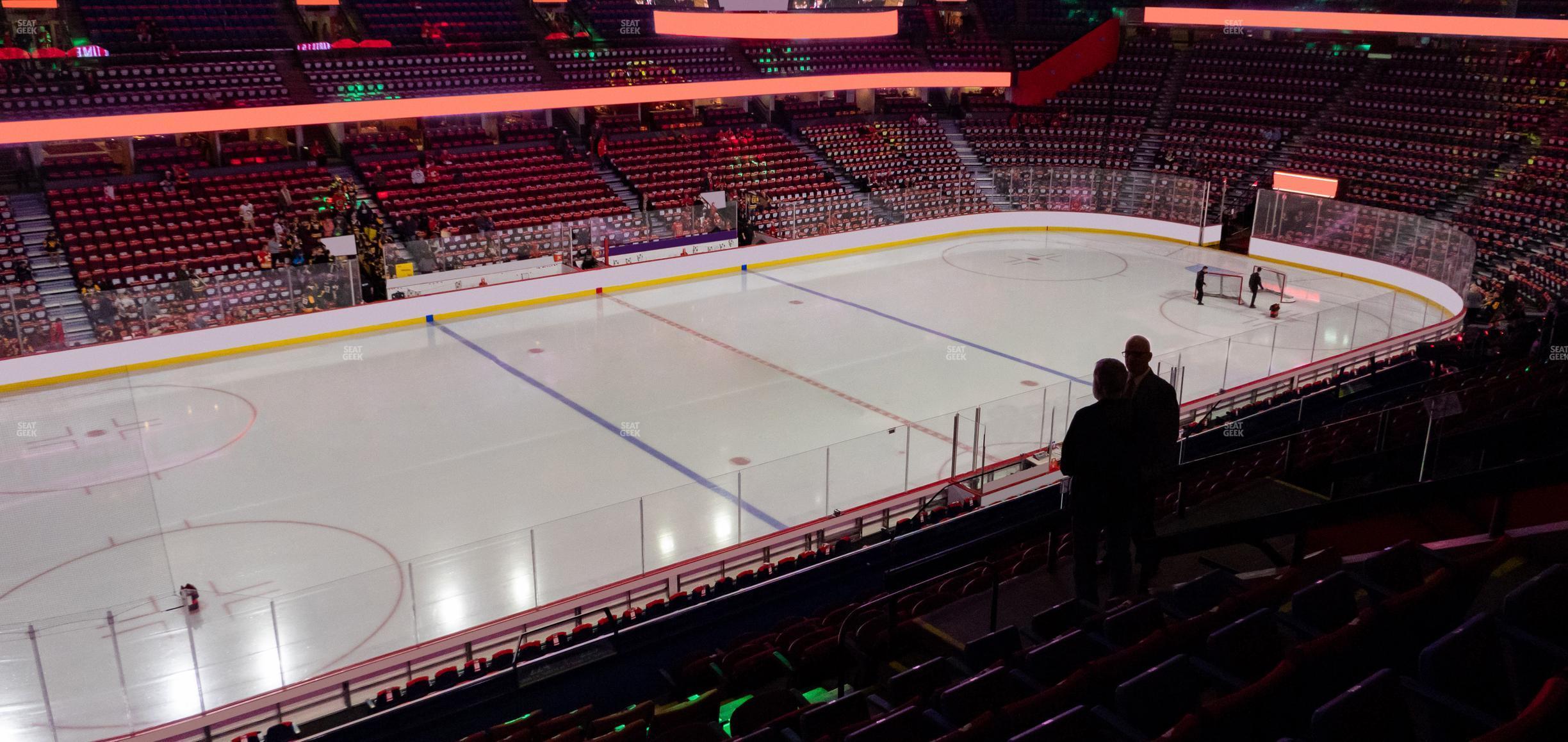 Seating view for Scotiabank Saddledome Section 224