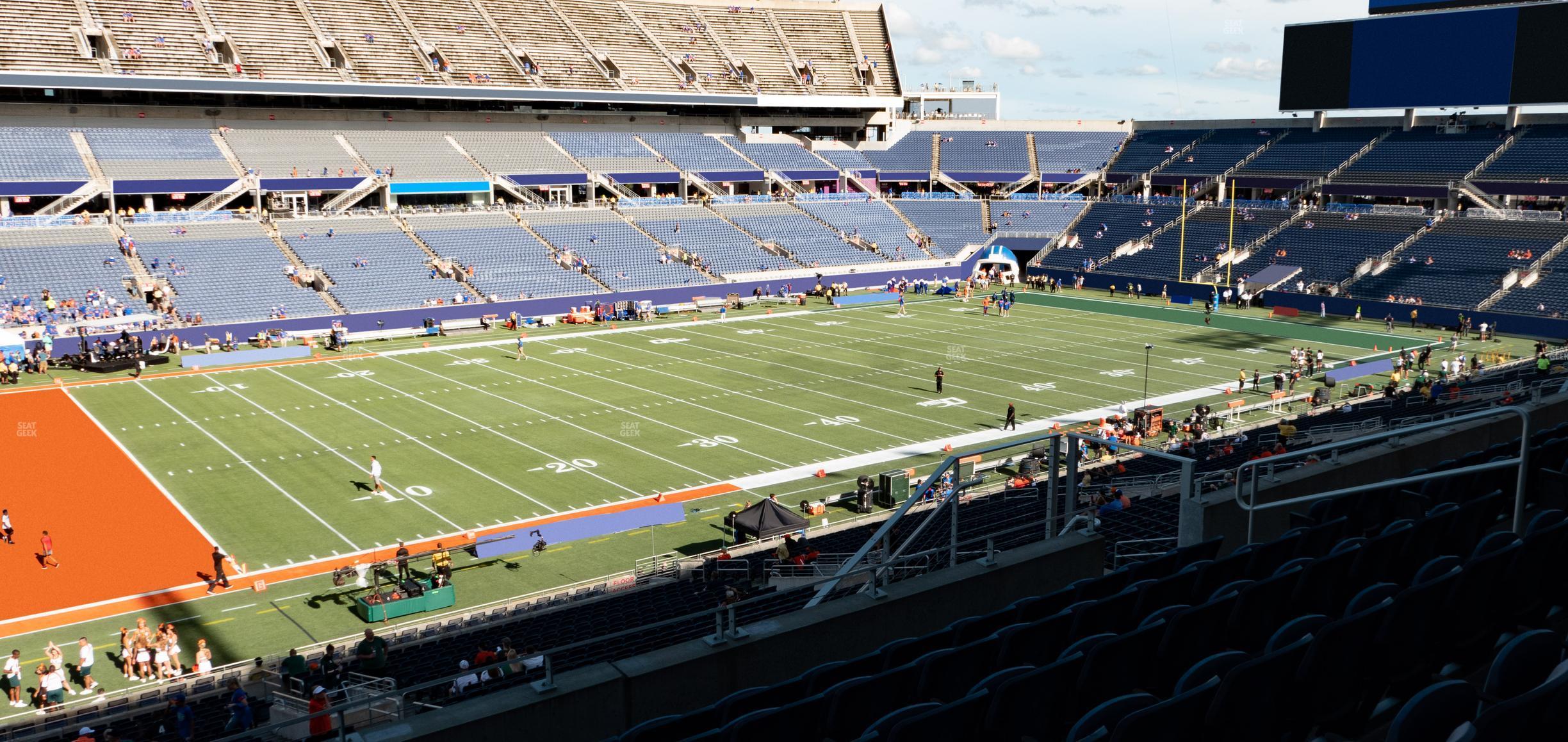 Seating view for Camping World Stadium Section Plaza 39