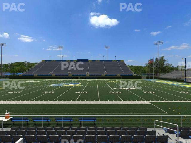 Seating view for Delaware Stadium Section West Ada 4