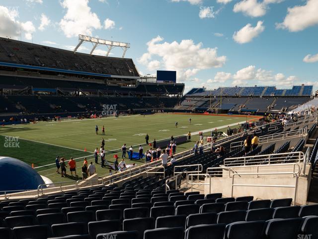 Seating view for Camping World Stadium Section 115