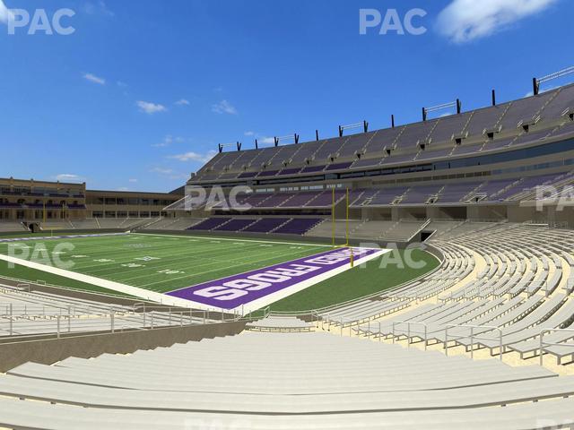 Seating view for Amon G Carter Stadium Section 119