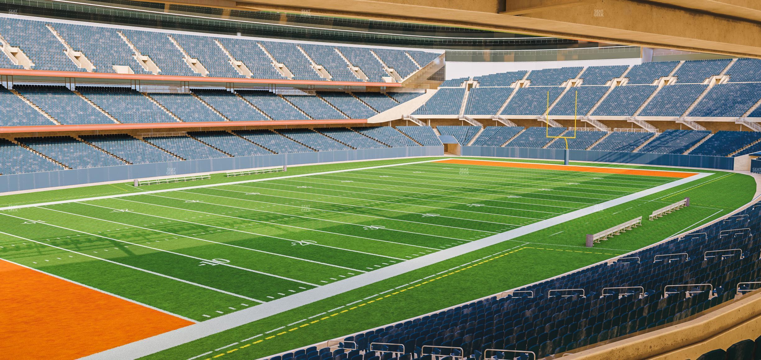 Seating view for Soldier Field Section 244