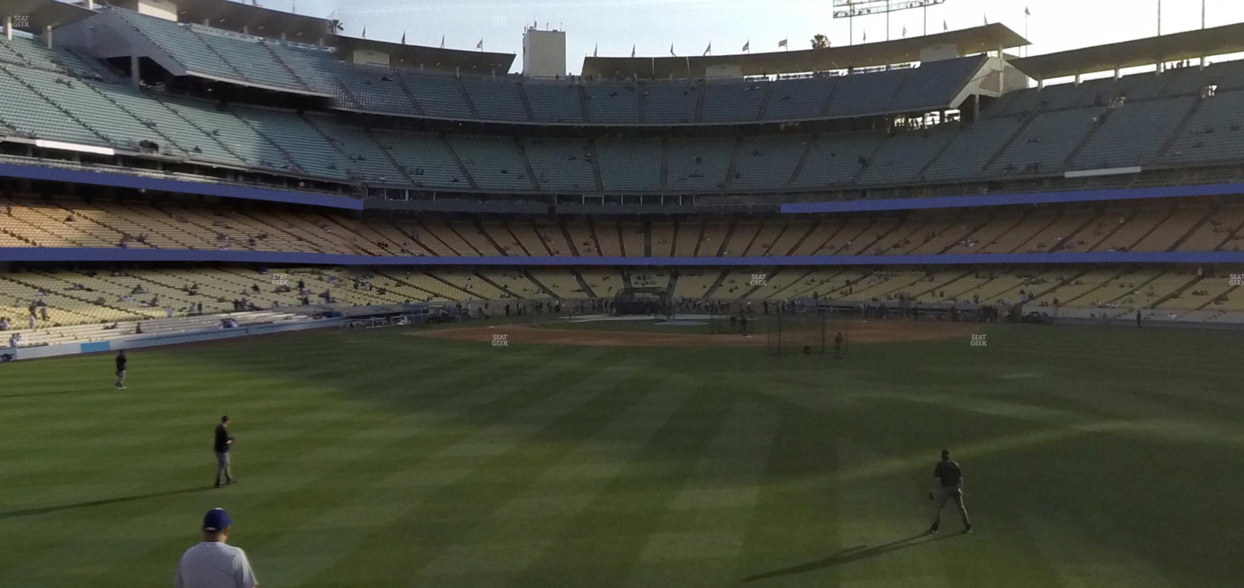 Seating view for Dodger Stadium Section 312 Pr