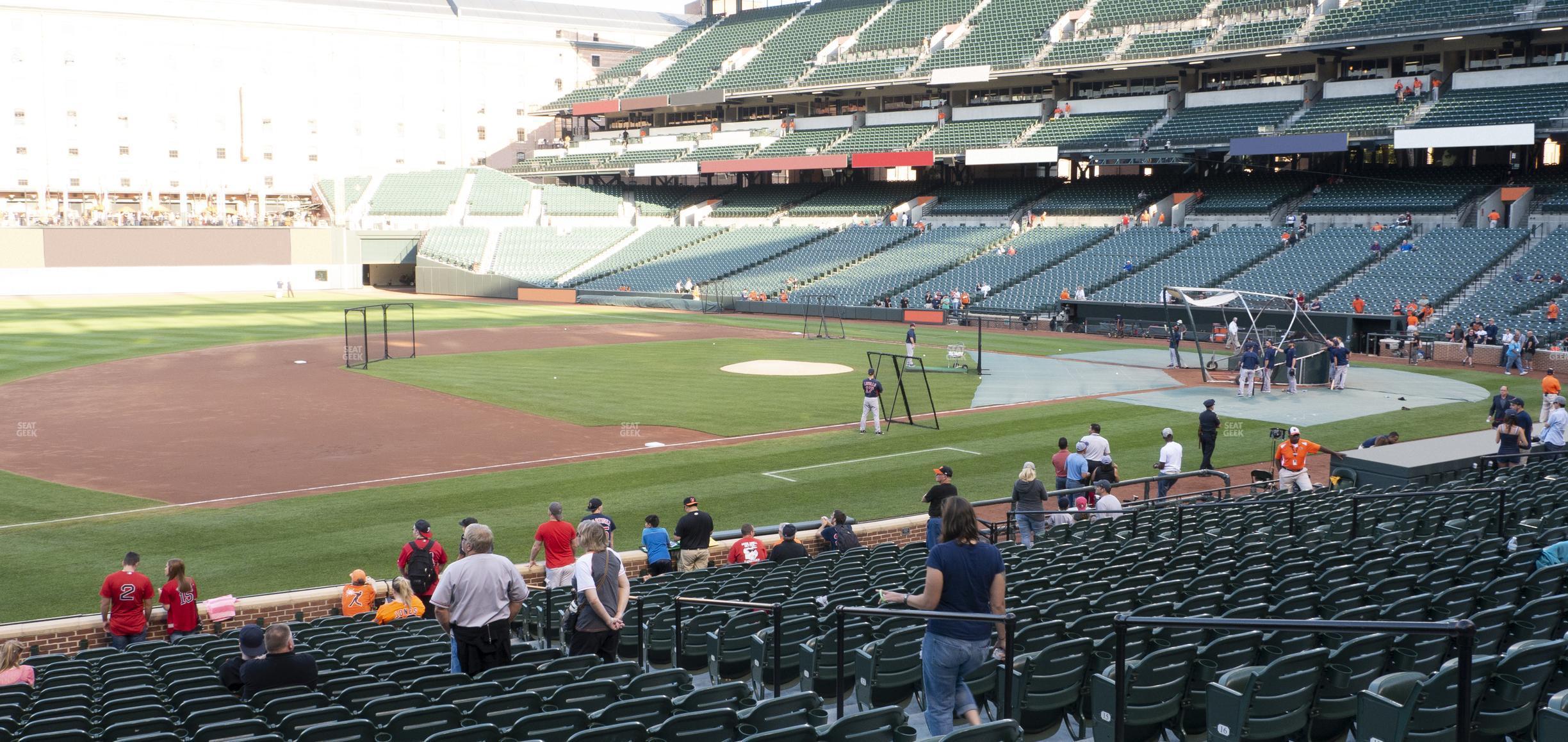 Seating view for Oriole Park at Camden Yards Section 58