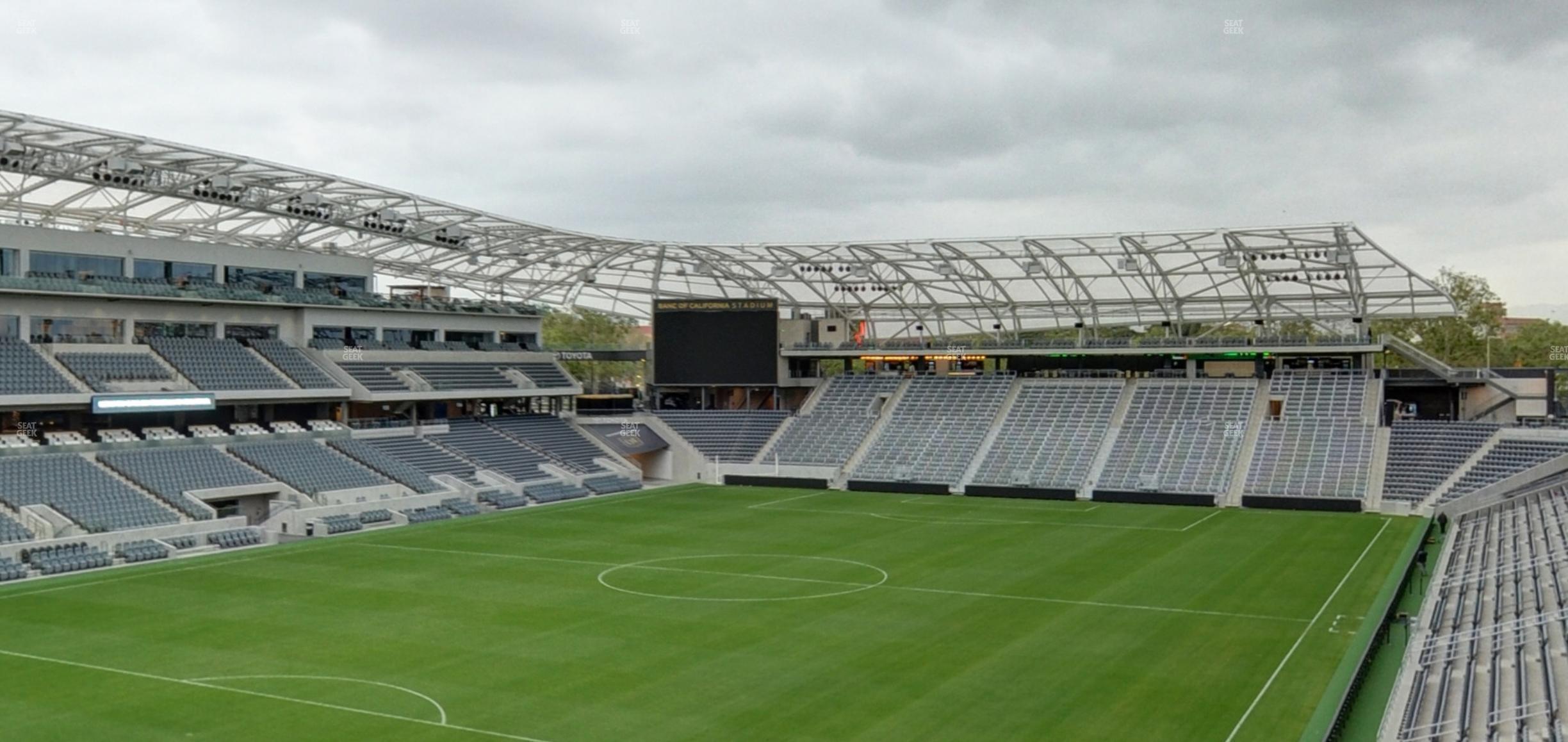 Seating view for BMO Stadium Section 219