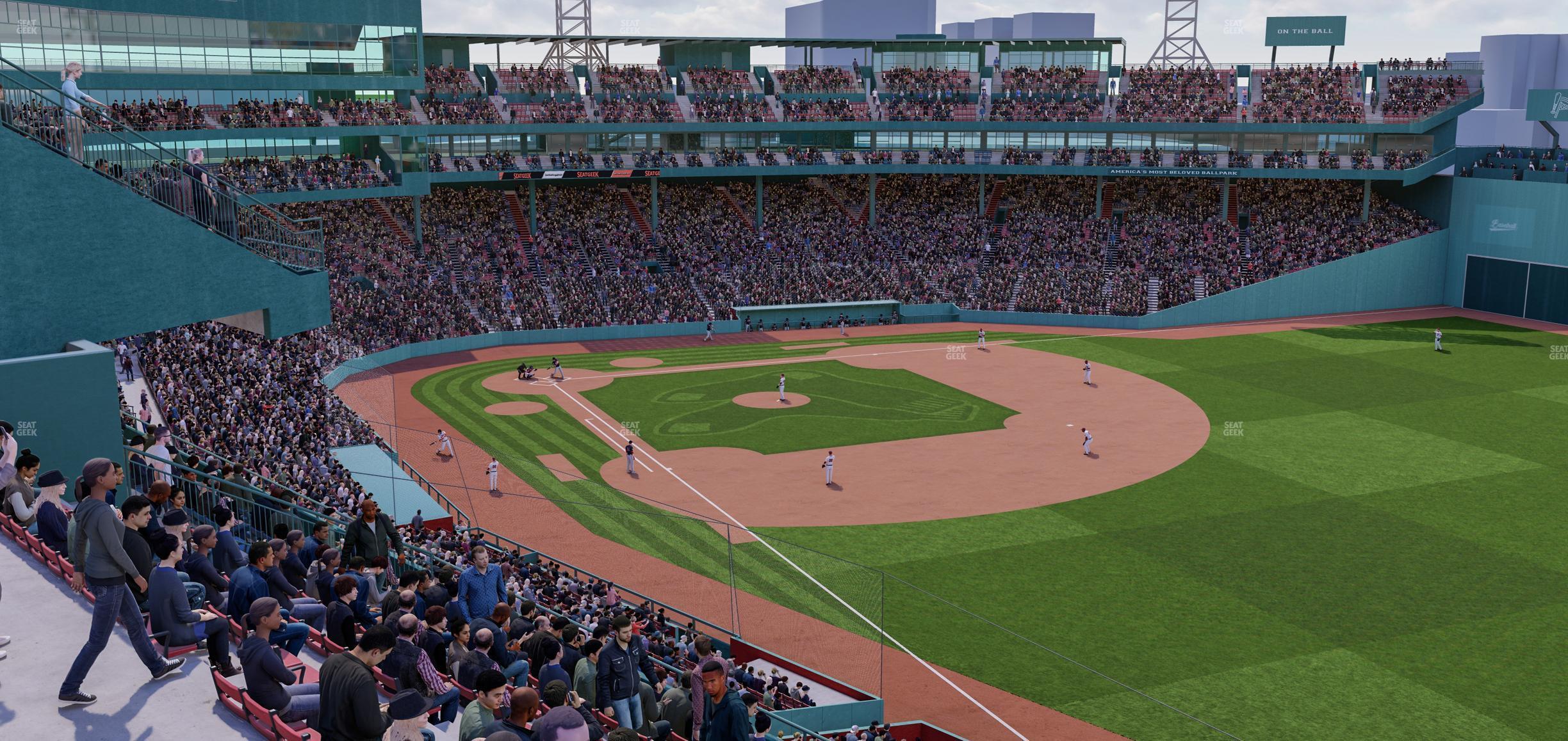 Seating view for Fenway Park Section Right Field Roof Terrace A Sro